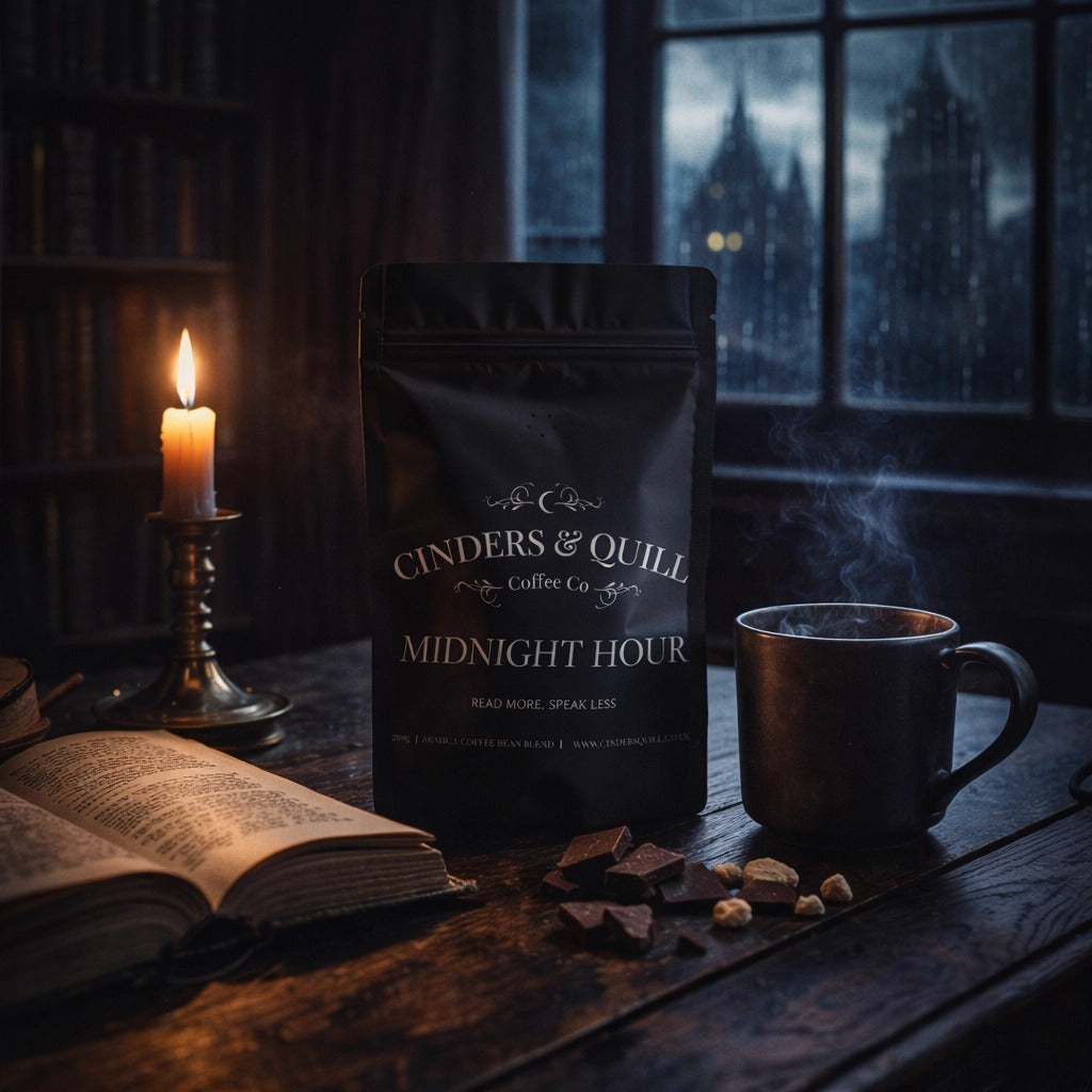 Midnight Hour – Strong Arabica Coffee Beans UK | Smooth, Low Acidity Blend